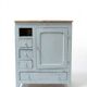 Small blue Parisian buffet