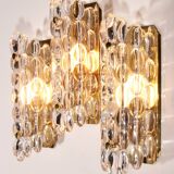Crystal Waterdrop Wall lamps Sconces by Carl Fagerlund for Orrefors