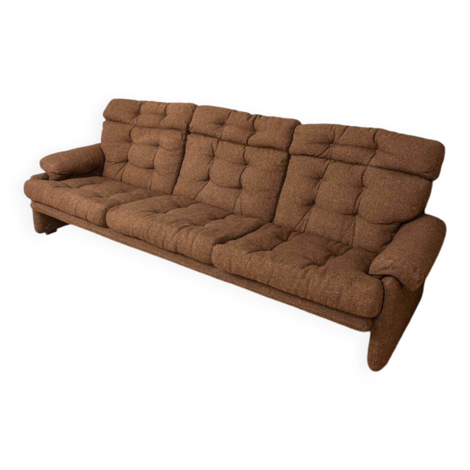 Canapé vintage années 70 en tissu mod. Coronado design Afra et Tobia Scarpa