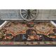 Vintage Turkish Oushak Handmade Wool Cotton Orange Area Rug 187x310
