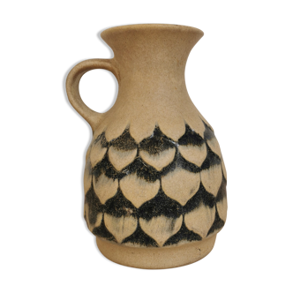 Vase vintage scheurich wg avec anse