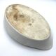 White oval dish with hollow ears 41cm