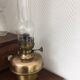 Lampe a petrole ancienne en  laiton type  matador 15