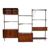 Scandinavian vintage modular teak bookcase