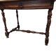 French Louis XIII style oak table with drawer, early 1700s