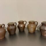 Lot of French stoneware jugs