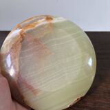 Vintage onyx ashtray natural stone