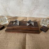 Rosewood inkwell