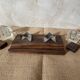 Rosewood inkwell