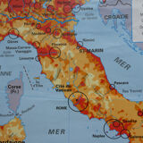 Vintage school card MDI Italy