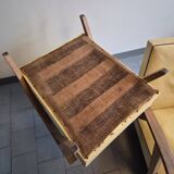 Paire de fauteuils vintage 1950 pieds compas