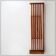 Vintage wooden room divider - 1960s