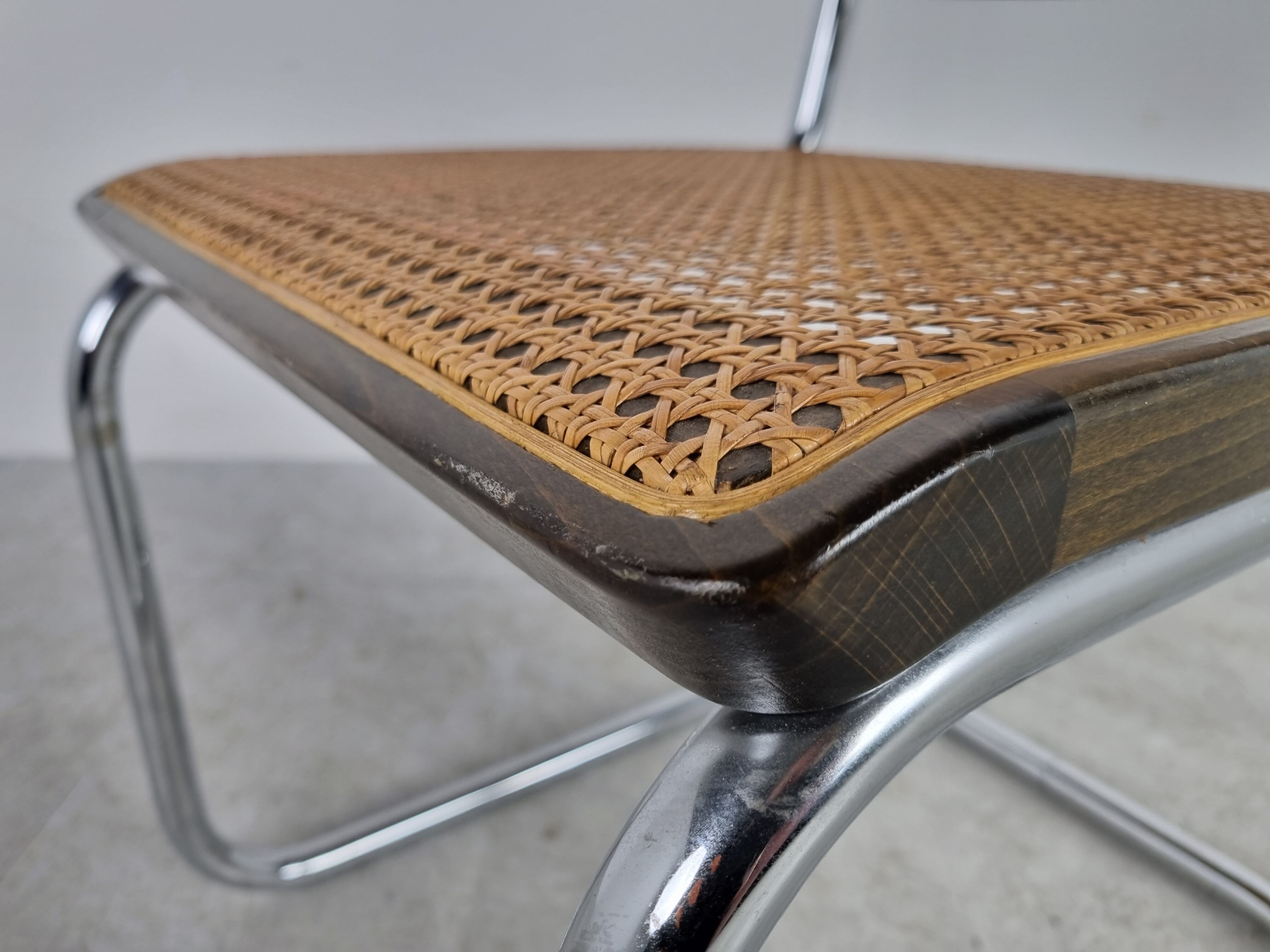 S32 dining chair by Marcel Breuer for Thonet, 1970s