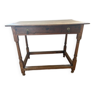 Oak writing table