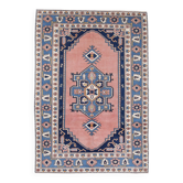 6x9 oushak vintage rug, 186x267cm