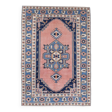 6x9 oushak vintage rug, 186x267cm
