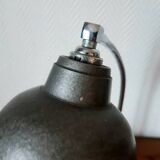 Gray industrial desk lamp 1970