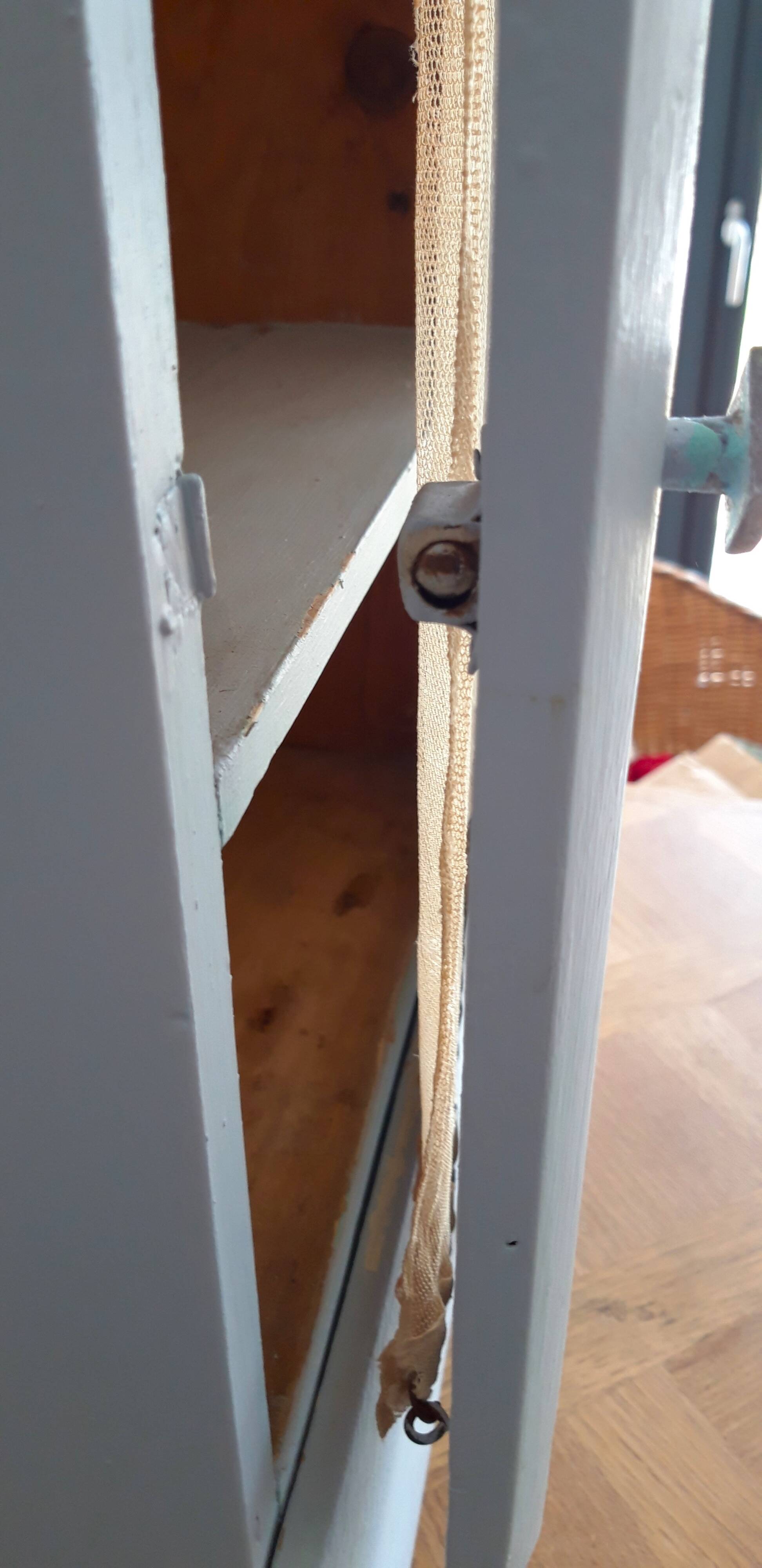 Wooden medicine cabinet