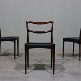 Rosewood Dining Chairs by H.W.Klein for Bramin, set of 6