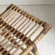 Vintage 60's rattan stool