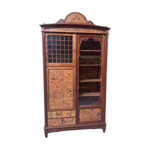 Bibliothèque vitrée