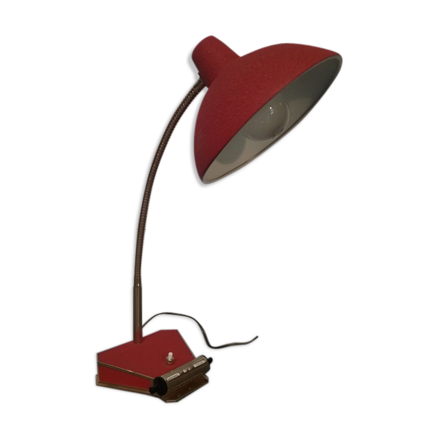 Aluminor calendar office lamp 1950