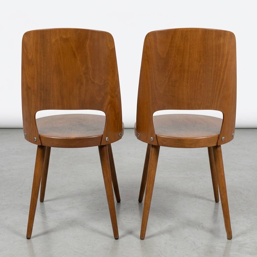 Baumann Mondor vintage chair in beech