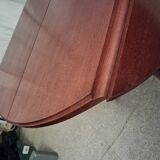 Solid mahogany dining table