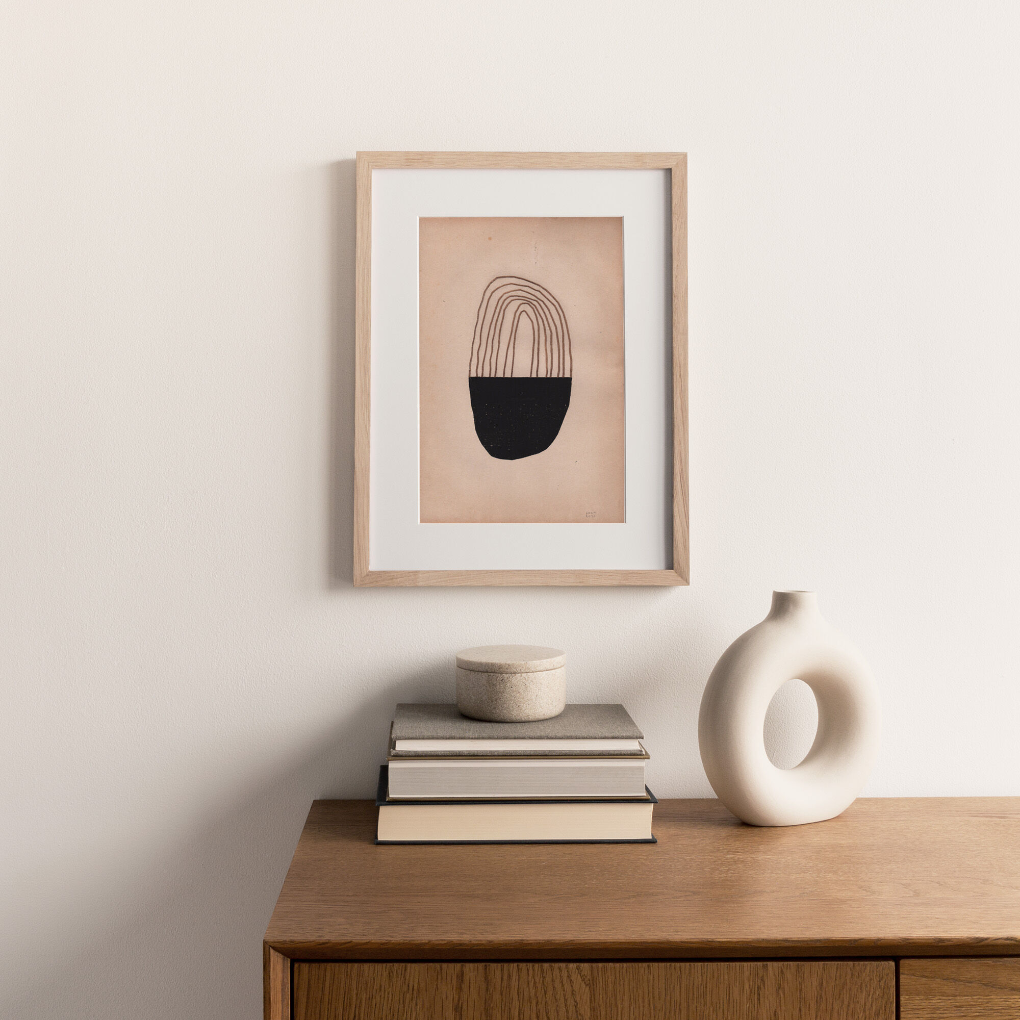 Illustration sur papier • TM495 • signée eawy