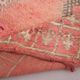 Peach Vintage Moroccan Rug 166 x 277 cm - Berber Wool Rug - Handmade Rug