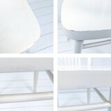 Chaise bistrot vintage bois courbé, style café viennois classique années 60