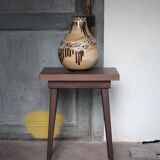 Table vintage, table bois, table salon, bout de canapé, table d'appoint