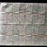 Taride Map (1935) N° 12 Touraine / Berry Echelle : 1250000