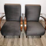 Set de 2 fauteuils par Jindrich Halabala, 1940