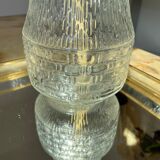 Chic countryside style vase with woven patterns