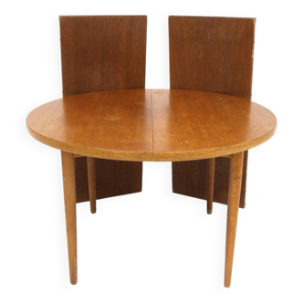 Scandinavian oak dining table, Sweden, 1960s