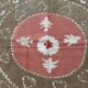 Vintage hand-embroidered tablecloth 133x134 cm