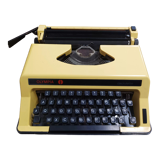 Olympia Typewriter Straw Yellow (Rare)