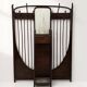 Hall stand no. 6 (model 2676) by Josef Hoffmann for Thonet 1910s