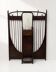 Hall stand no. 6 (model 2676) by Josef Hoffmann for Thonet 1910s