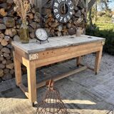 Old butcher block/workbench