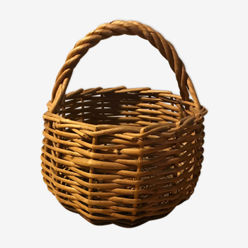 Panier en chataignier