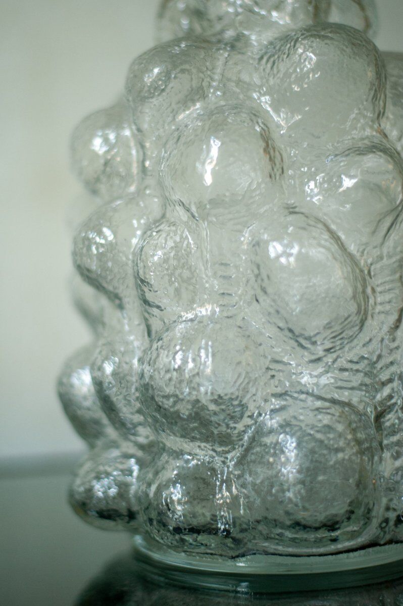 Bubble glass vase by Pavel Pánek, 1970s