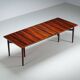 Arne Vodder model 201 large dining table in rosewood Sibast Denmark 1960