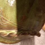 Cache pot, glazed earthenware pot