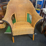 Rattan armchair