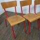 Chaises d'école
