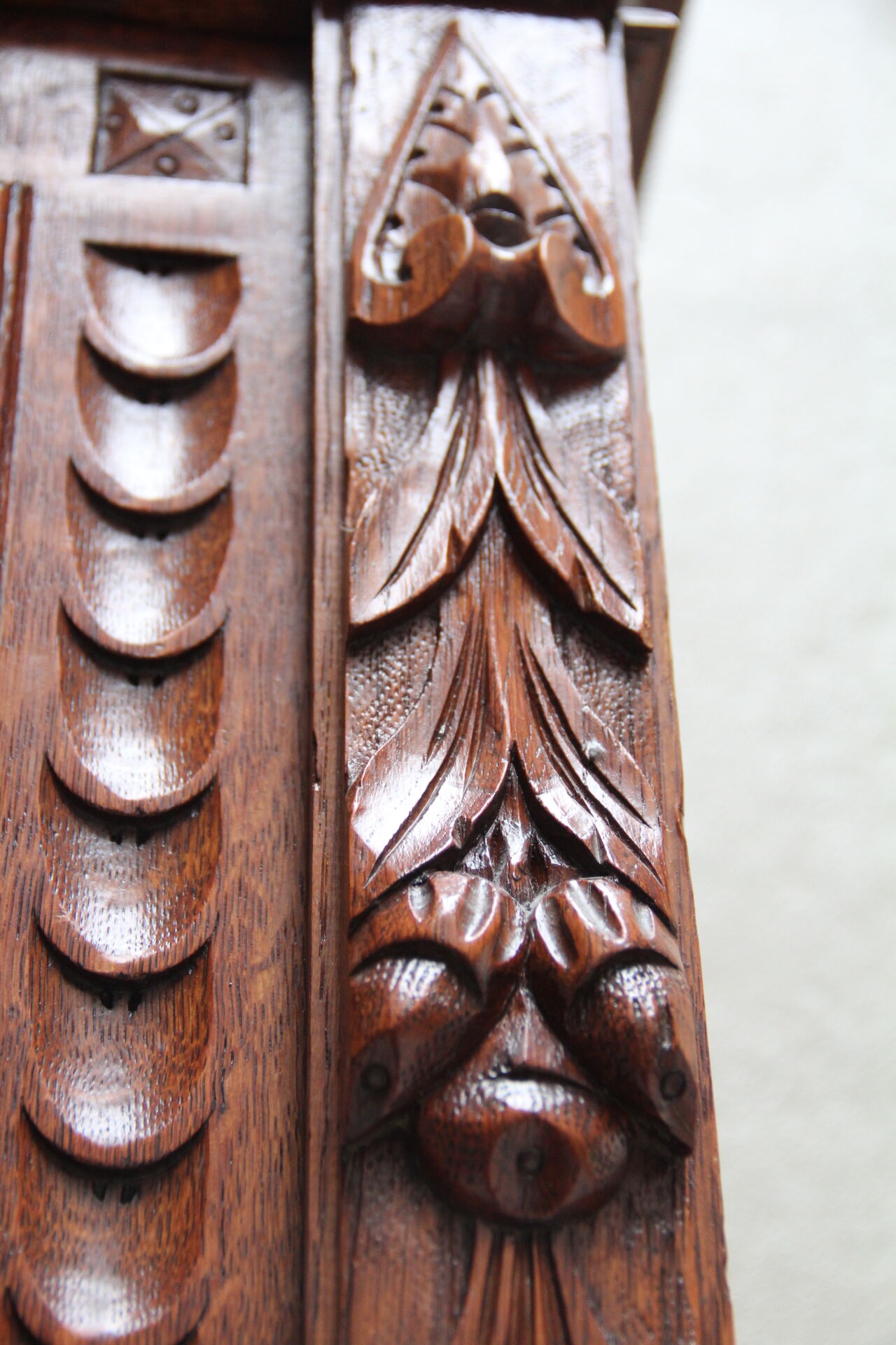 Neo-Renaissance double-body in oak, late 19th century