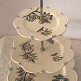 Servant / vintage porcelain cake display