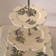 Servant / vintage porcelain cake display